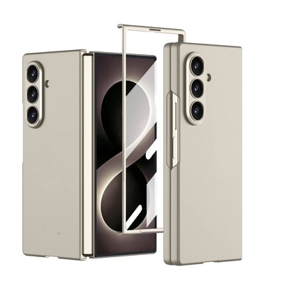 Samsung Galaxy Z Fold8 Ultra Hoesje - Goud - Ultradun Back Cover met Ingebouwde Screenprotector