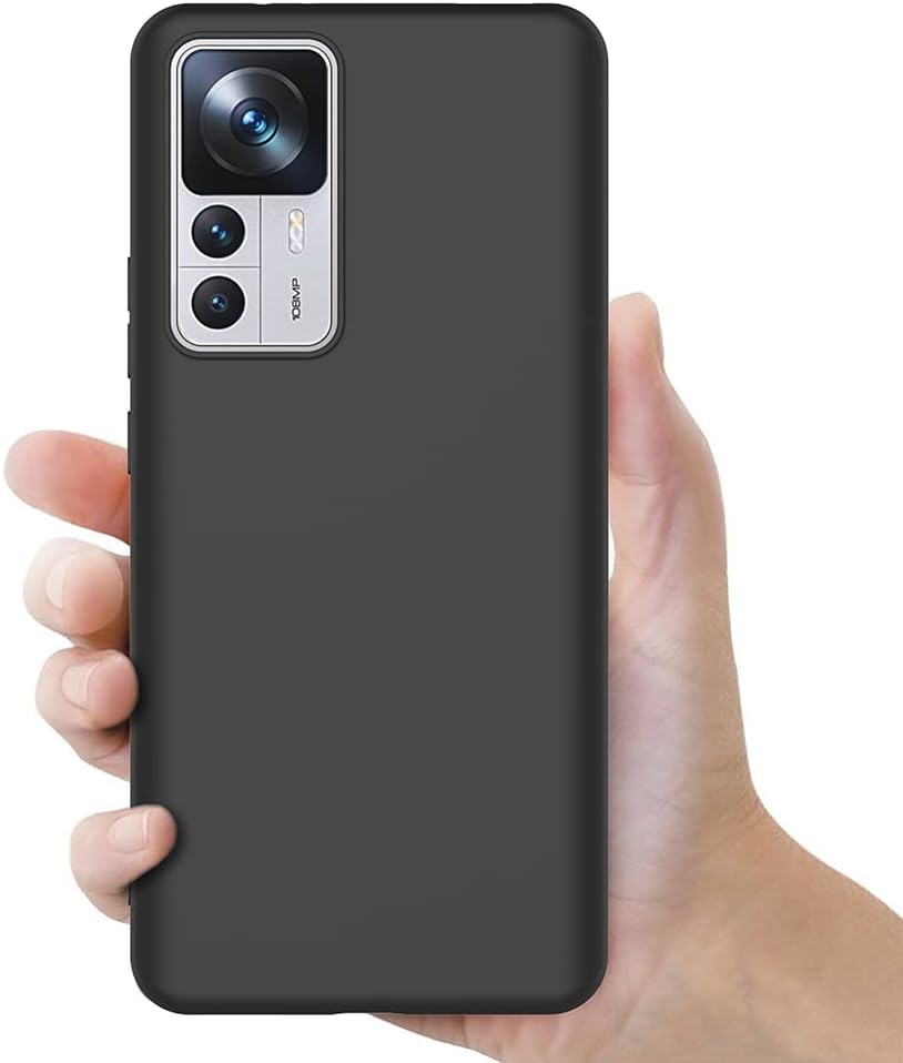 Xiaomi Redmi 12T / 12T Pro Hoesje - Zwart - Siliconen Back Cover