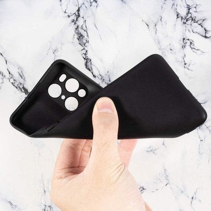 OPPO Find X3 Pro Hoesje - Zwart - Siliconen Back Cover