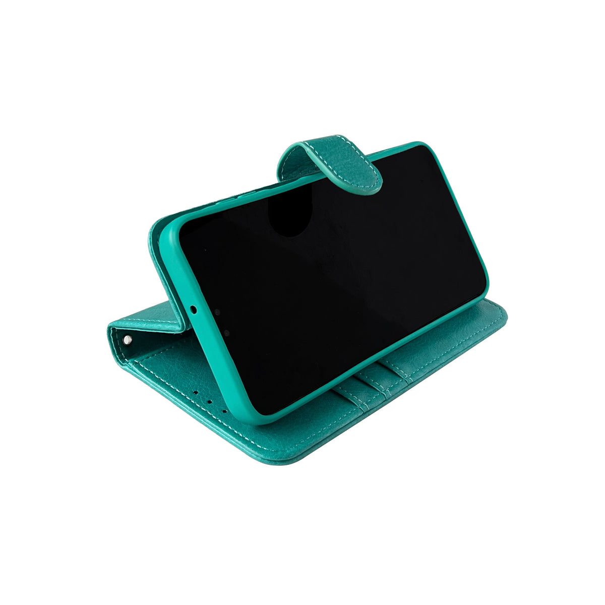 Samsung Galaxy A36 Hoesje - Turquoise - Luxe Bookcase