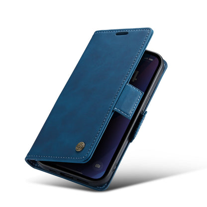 Apple iPhone 15 Hülle - Navy Blue - Portemonnaie-MagSafe-Klapphülle mit Kartenfach
