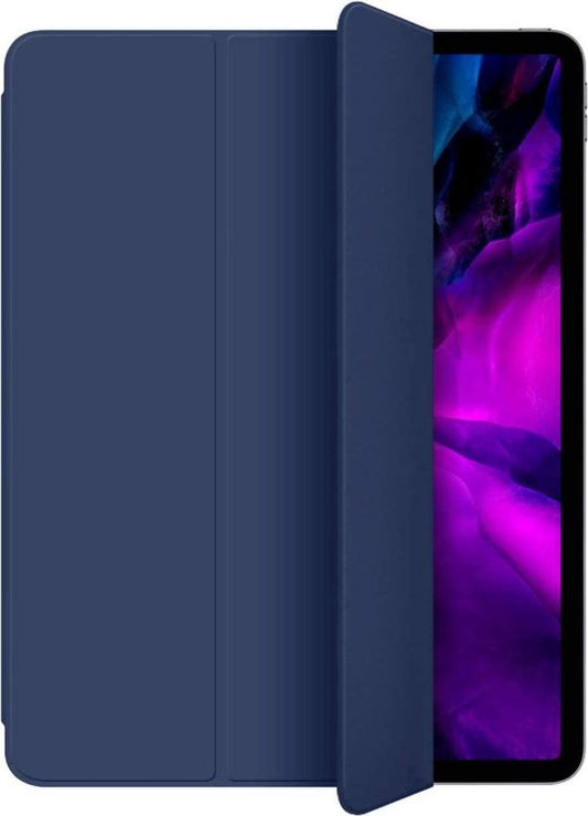 Apple iPad Pro 12.9 (2021) Tablethoes - Donker Blauw - Smart Cover