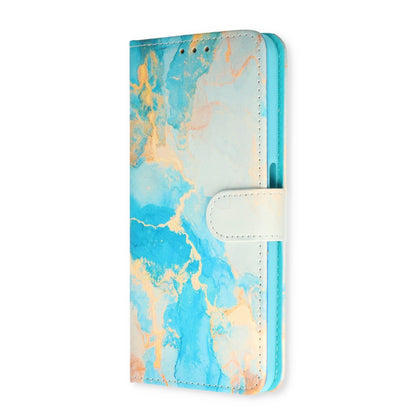 Apple iPhone 16 Pro Hoesje - Aqua - Print Bookcase