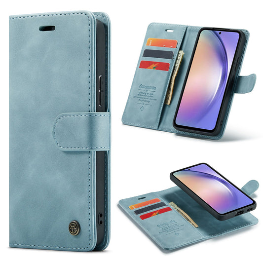 Samsung Galaxy S25 FE Hoesje - Aqua Blue - 2 in 1 Bookcase