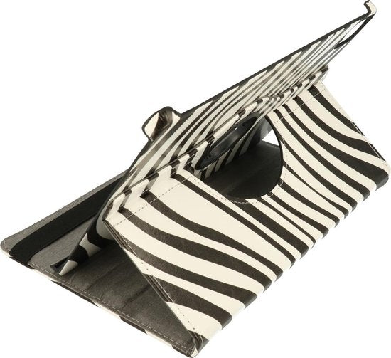 Apple iPad Air 4 10.9 (2020) Tablet Case - Zebra - Rotating Folio Case