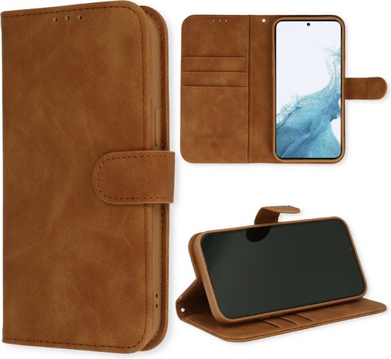 Samsung Galaxy S23 Ultra Case - Sienna Brown - Luxury Wallet Case