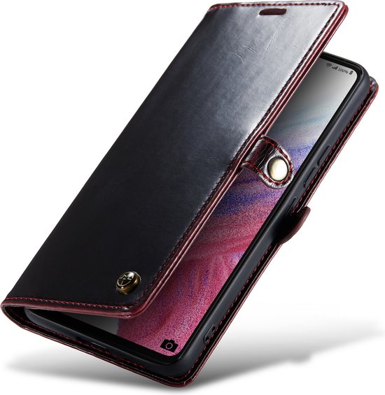 Samsung Galaxy A53 5G Case - Scarlet Crimson - Slim Wallet Case