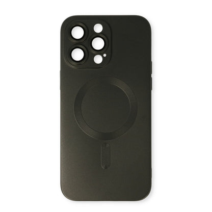Apple iPhone 14 Pro Hoesje - Zwart - Matte Siliconen MagSafe Back Cover