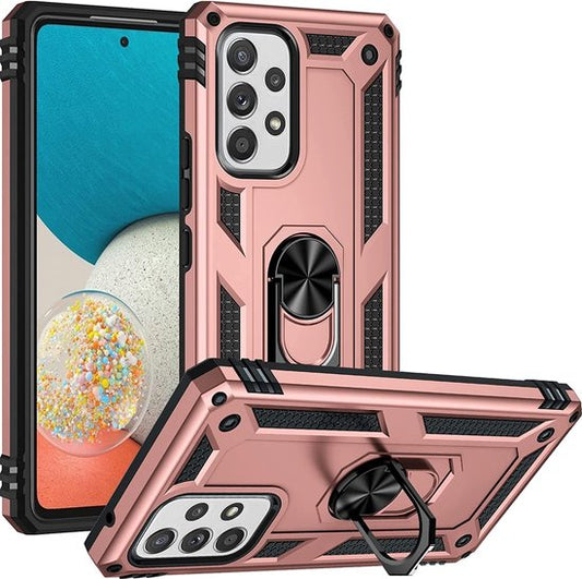 Samsung Galaxy A53 5G Hoesje - Roségoud - Armor Kickstand Back Cover