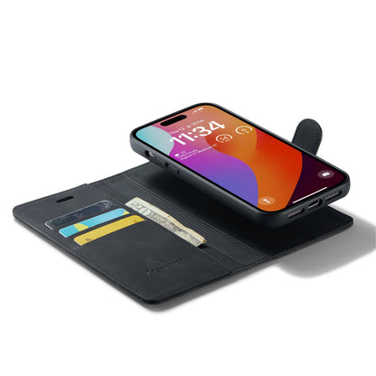 Apple iPhone 15 Pro Max Case - Charcoal Gray - 2-in-1 MagSafe Wallet Case