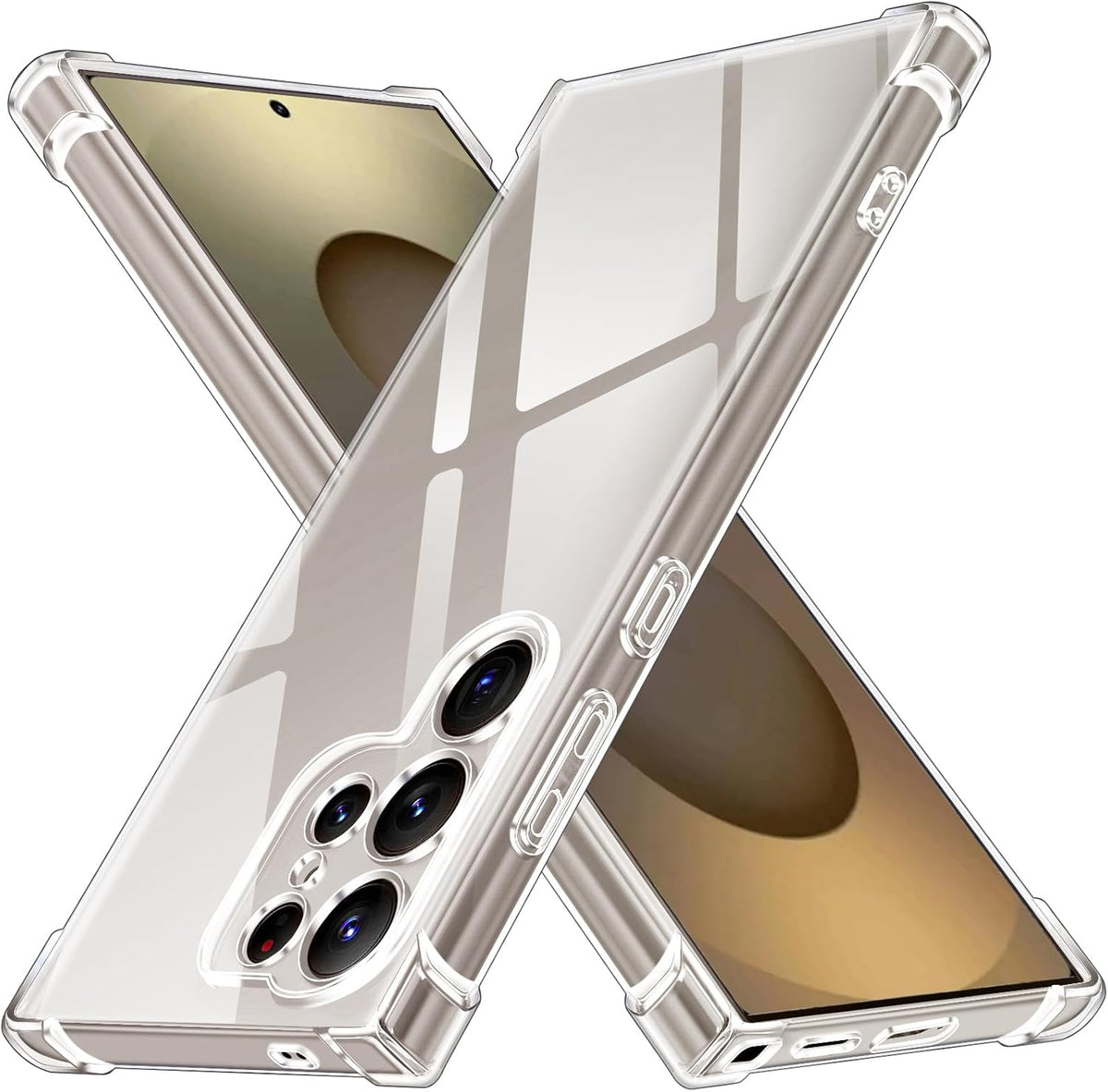 Samsung Galaxy S26 Ultra Hoesje - Transparant - Anti-Shock Back Cover