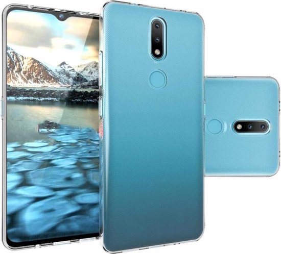 Nokia 2.4 Hoesje - Transparant - Siliconen Back Cover