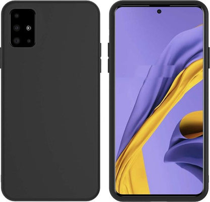 Oppo A72 Hoesje - Zwart - Siliconen Back Cover