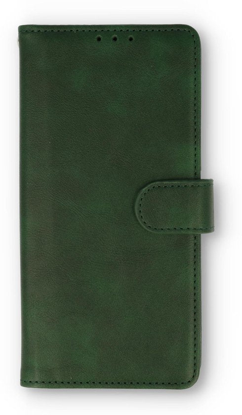 Samsung Galaxy S21 Plus Hoesje - Groen - Luxe Bookcase