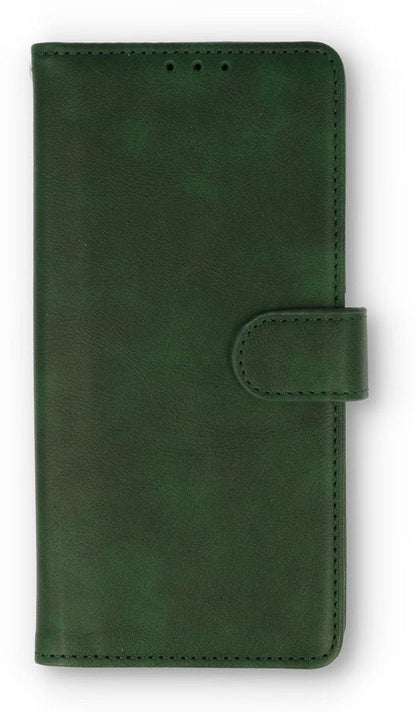 Samsung Galaxy S21 Ultra Hoesje - Groen - Luxe Bookcase