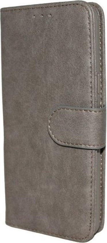 Samsung Galaxy S10+ Hoesje - Grijs - Luxe Bookcase