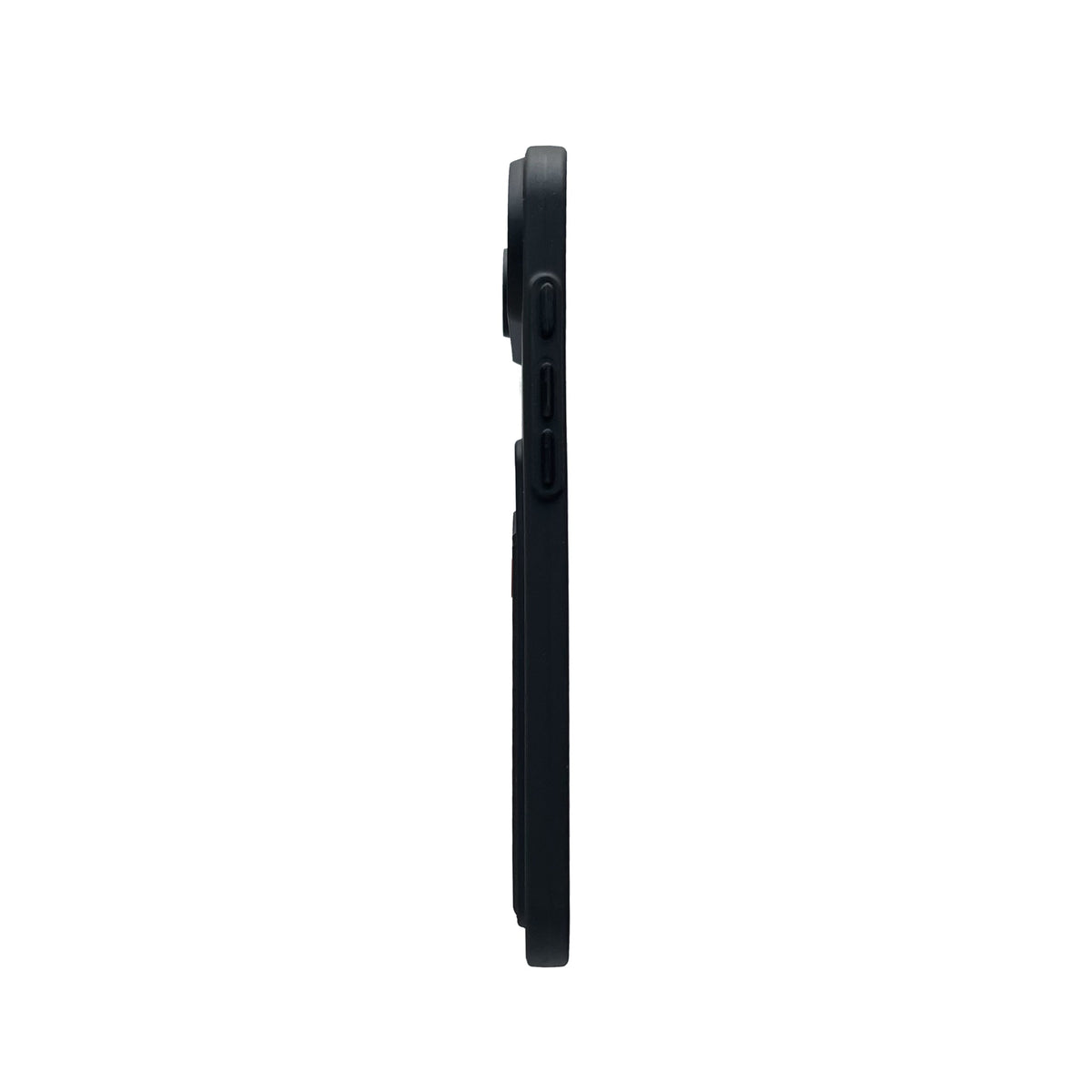 Apple iPhone Air Hülle - Schwarz mit Kartenfach - Stoßfestes Backcover mit Kartenfach
