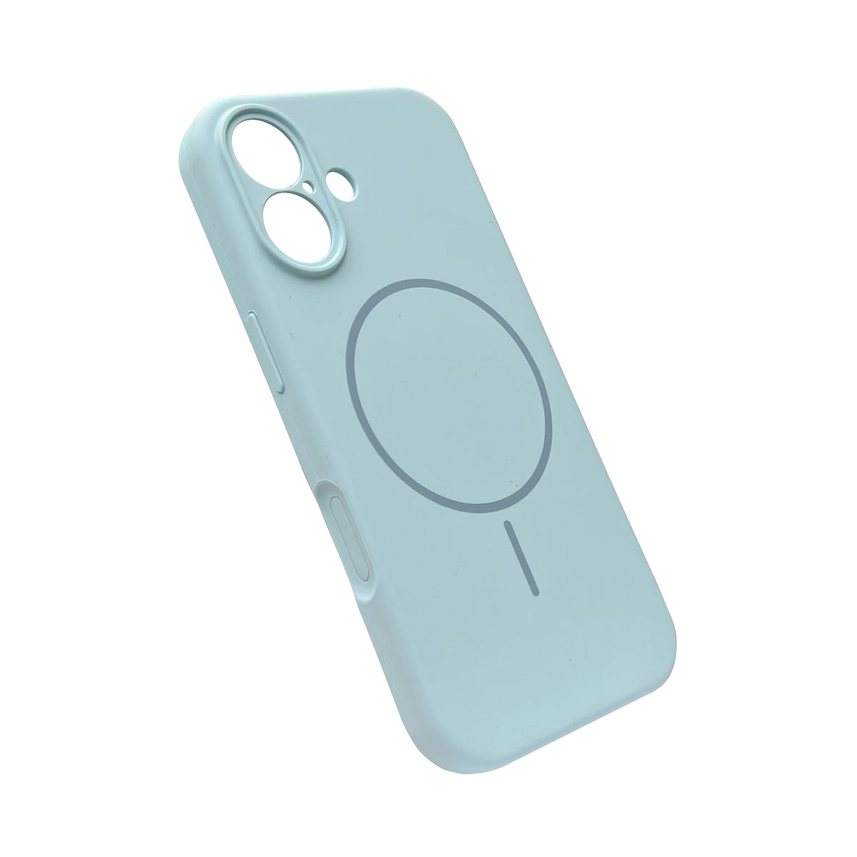 Apple iPhone 17 Hoesje - Licht Blauw - Liquid Siliconen MagSafe Back Cover