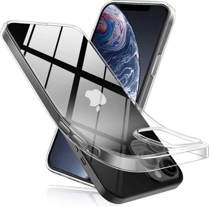 Apple iPhone 12 Hoesje - Transparant - Siliconen Back Cover