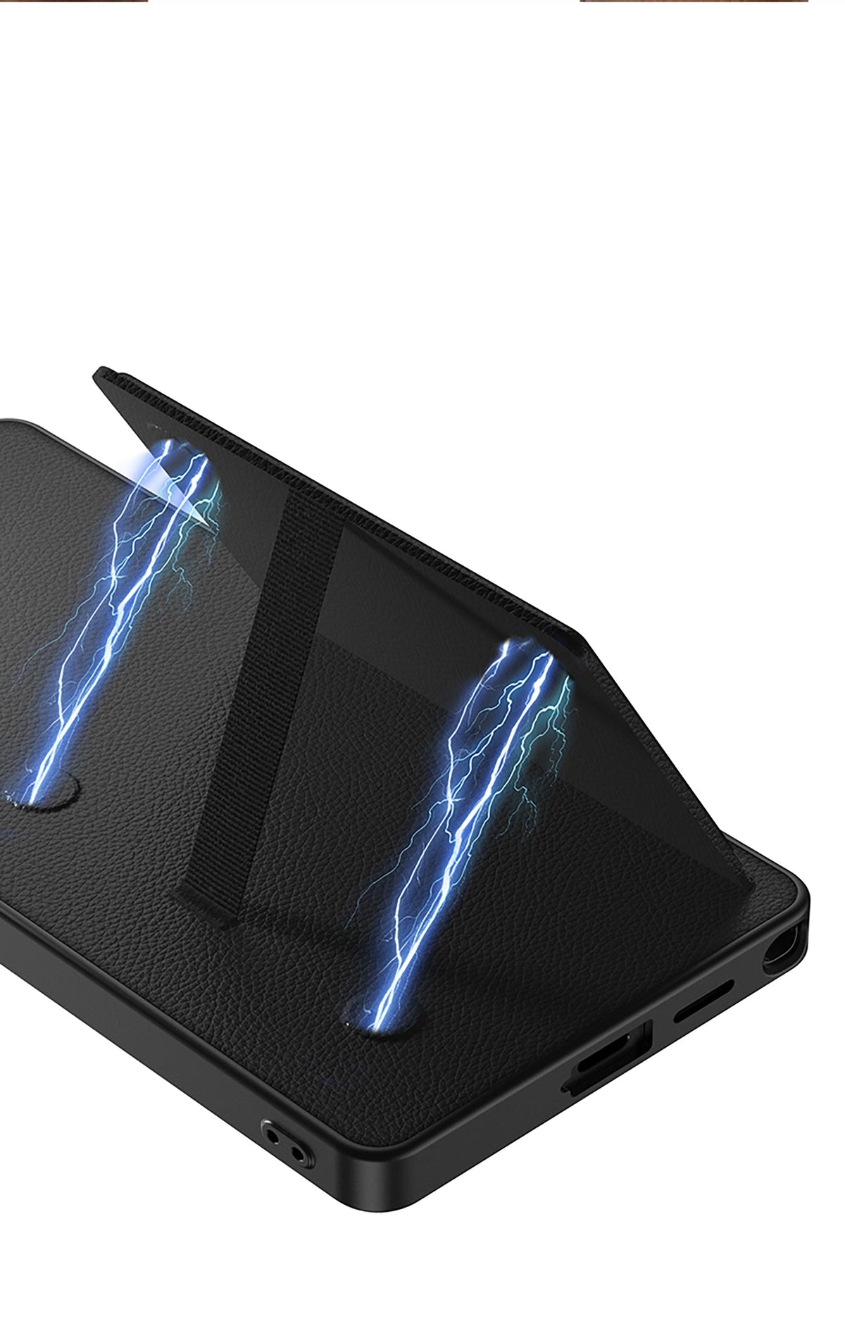 Samsung Galaxy S26 Ultra Hülle - Schwarz - Ring Kickstand Backcover