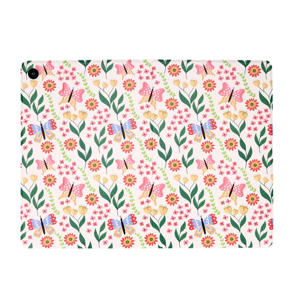 Samsung Galaxy Tab A9 Plus Tablethoes - Bloemen - Smart Cover