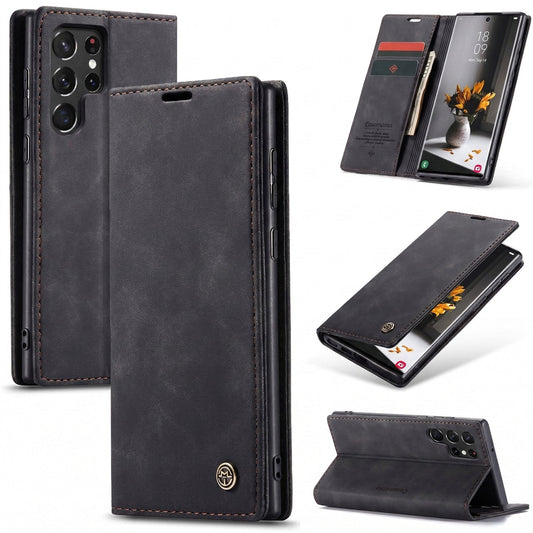 Samsung Galaxy S26 Ultra Case - Charcoal Gray - Slim Wallet Case