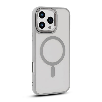 Apple iPhone 16 Pro Max Case - Grey - Matte Armor MagSafe Back Cover