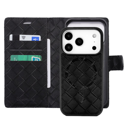 Apple iPhone 18 Pro Max Hoesje - Onyx Black - 2 in 1 MagSafe Bookcase