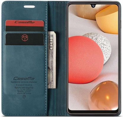 Samsung Galaxy A42 5G Hoesje - Emerald Green - Dunne Bookcase