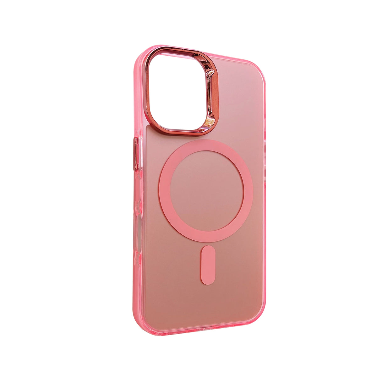 Apple iPhone 16 Hoesje - Roze - Fusion Armor MagSafe Back Cover