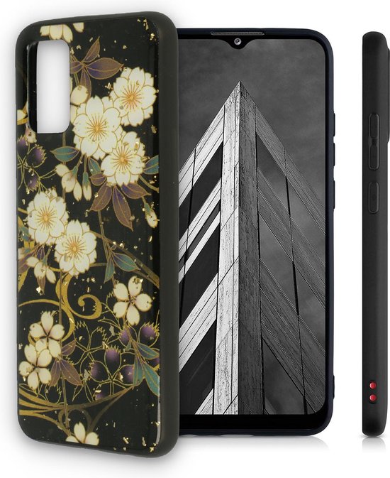 Samsung Galaxy A02s Hülle - Wildblumen - Silikon-Backcover