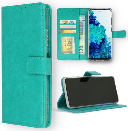 Motorola Moto G52 Case - Turquoise - Wallet Case