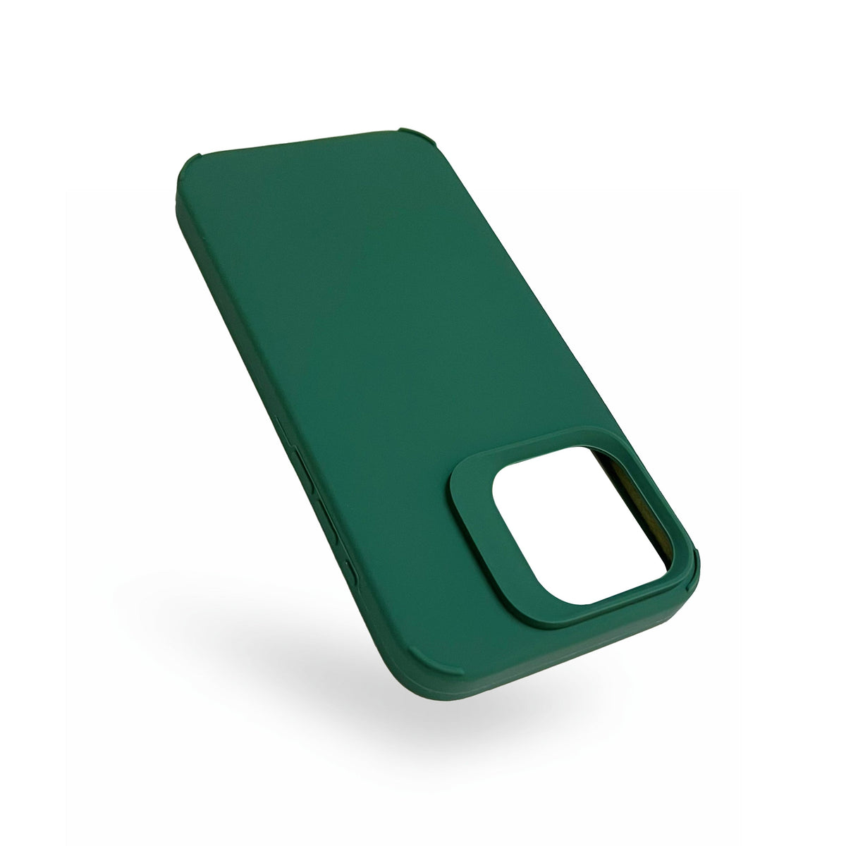 Apple iPhone 12 Pro Hoesje - Groen - Liquid Siliconen Back Cover