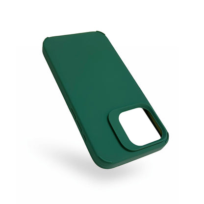 Apple iPhone 14 Hoesje - Groen - Liquid Siliconen Back Cover