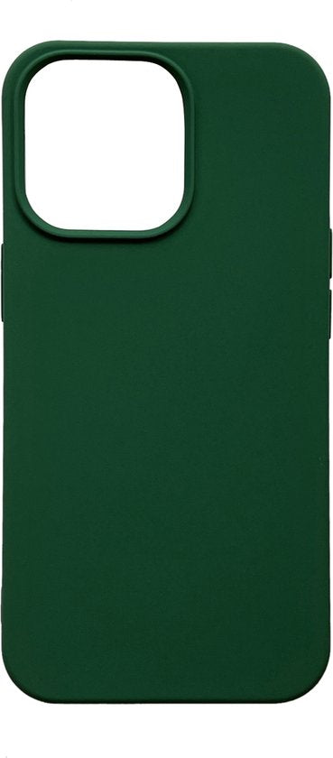 Apple iPhone 13 Pro Case - Dark Green - Silicone Back Cover