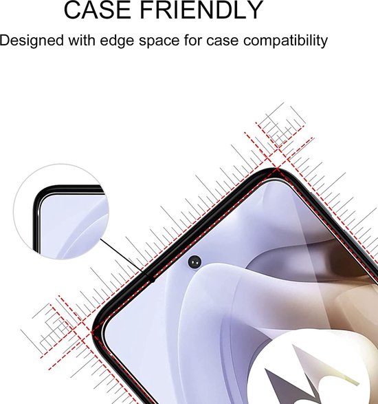 Motorola Moto G51 5G Screenprotector - Tempered Glass - 2 Stuks