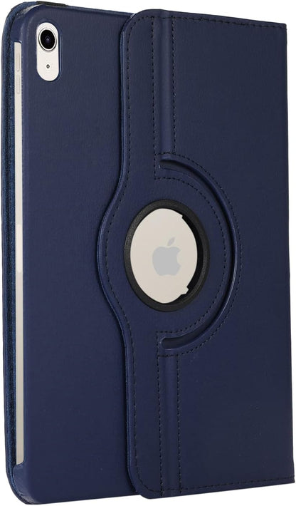 iPad A16 Tablet Case - Dark Blue - Rotating Folio Case
