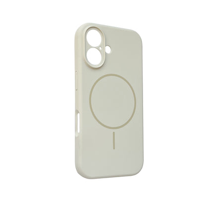 Apple iPhone 16 Plus Case - Beige - Liquid Silicone MagSafe Back Cover
