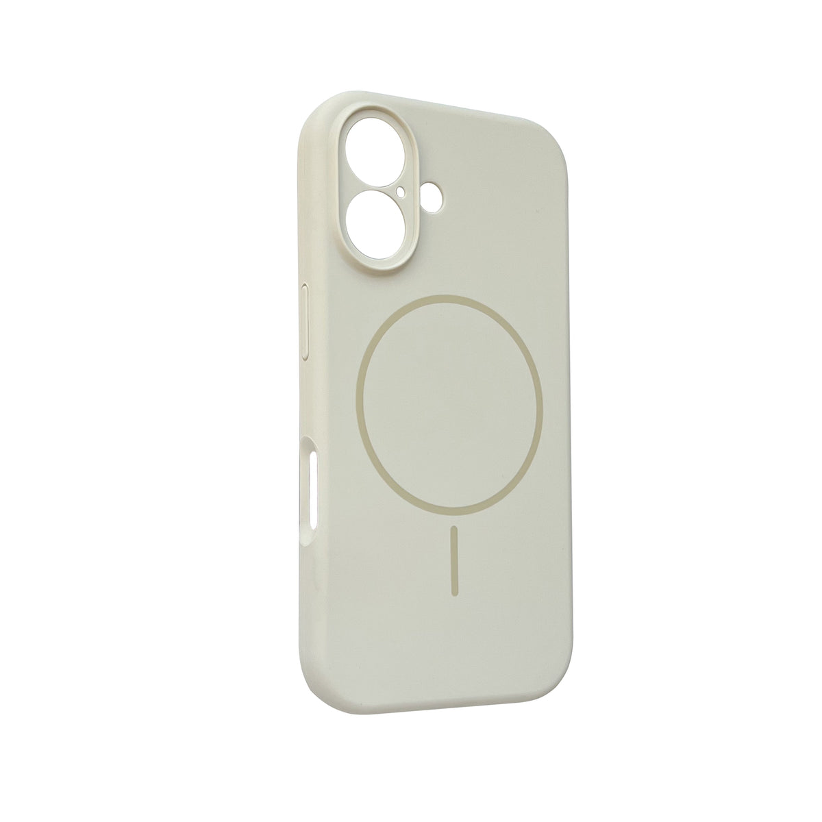 Apple iPhone 16 Hoesje - Beige - Liquid Siliconen MagSafe Back Cover