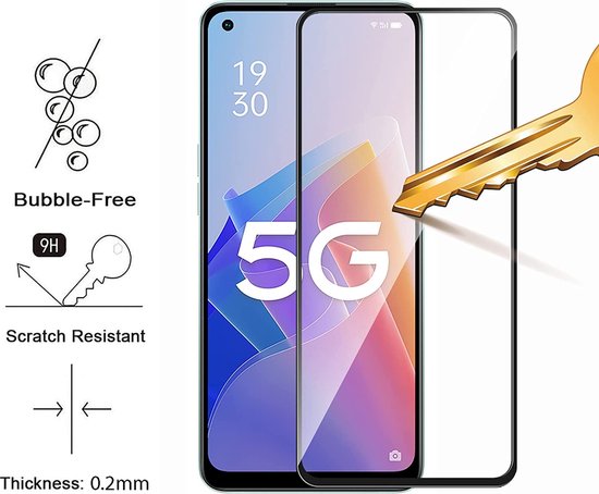 Oppo Reno8 Pro Screenprotector - Full Cover - 2 Stuks
