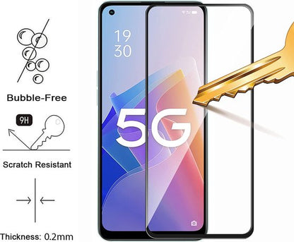Oppo Reno8 Pro Screenprotector - Full Cover - 2 Stuks