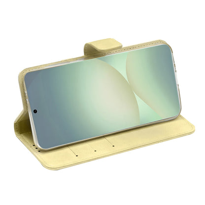 Étui pour Samsung Galaxy S25 FE - Jaune - Étui portefeuille