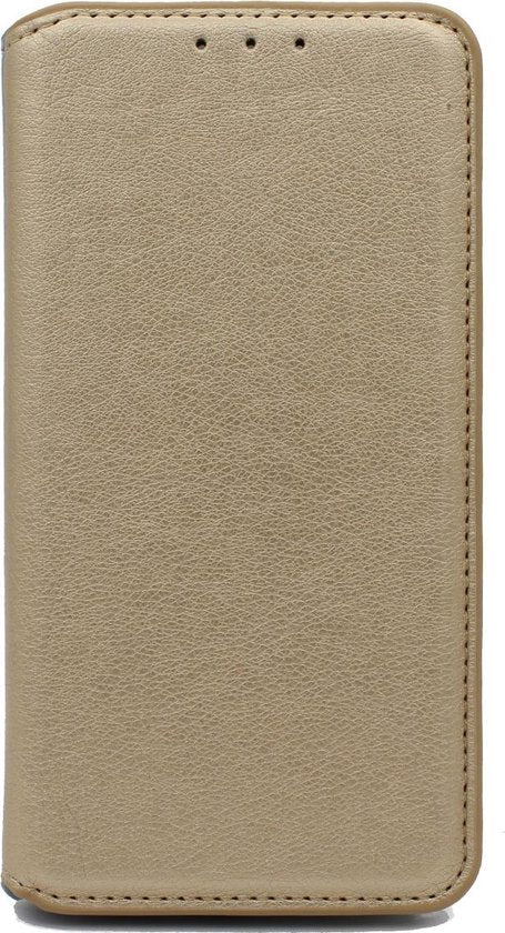 Apple iPhone 11 Pro Max Hoesje - Goud - Luxe Kunstlederen Portemonnee Bookcase