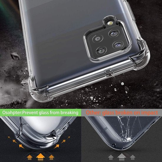 Coque Samsung Galaxy A42 5G - Transparente - Étui arrière anti-chocs