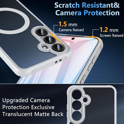 Coque Samsung Galaxy S24 FE - Gris - Matte Armor MagSafe Back Cover