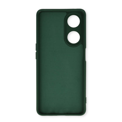 Oppo A38 Hoesje - Groen - Siliconen Back Cover