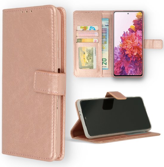Oppo Reno 8 Hoesje - Rosegoud - Bookcase