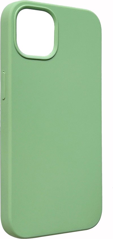 Apple iPhone 11 Hoesje - Licht Groen - Liquid Siliconen Back Cover