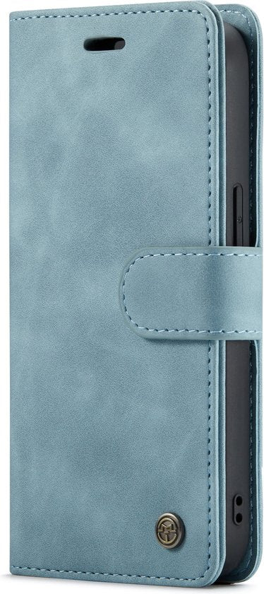 Apple iPhone 14 Plus Case - Aqua Blue - 2-in-1 Wallet Case