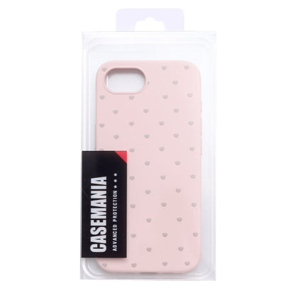 Apple iPhone 17e Hülle - Rosa - Herzchen-Backcover